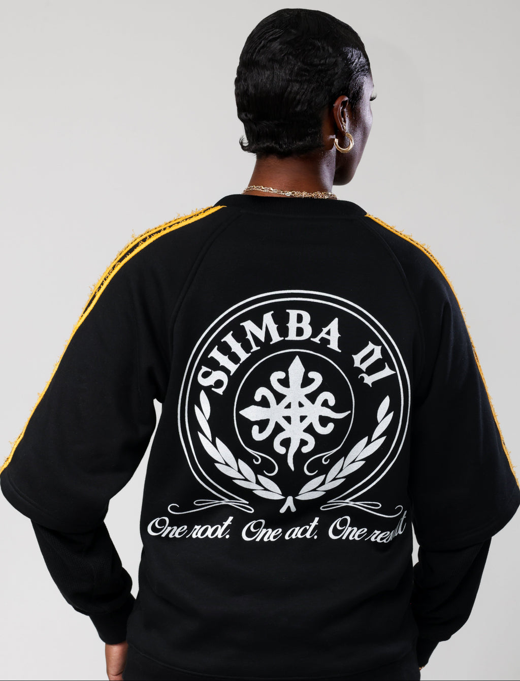 SIIMBA Layered Long Sleeve (Black)